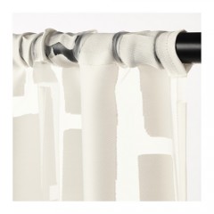 斯丹洛 窗帘，2幅, 白色