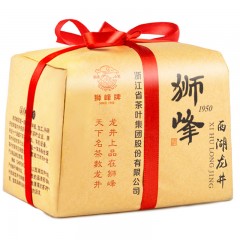 狮峰牌 西湖龙井茶叶年新茶雨前口粮茶200g传统纸包装