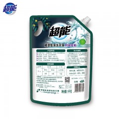 超能时尚炫彩袋装1kg天然椰油生产薰衣草香洗衣液