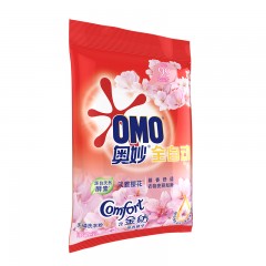 奥妙 全自动无磷洗衣粉含金纺馨香淡雅樱花3kg手洗去渍家庭袋装