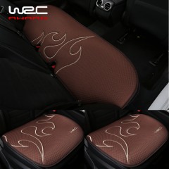 国产 WRC运动无靠背秋季汽车坐垫单片三件套免绑防滑车垫四季通用座垫