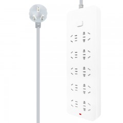 公牛 插座插排接线板 过载保护 10孔 无线/5米  GN-218