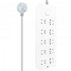 公牛 插座插排接线板 过载保护 10孔 无线/5米  GN-218