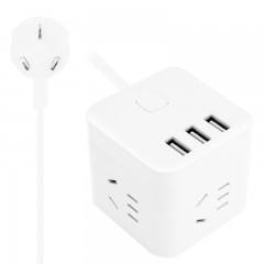 公牛 插座智能USB充电魔方插排插线板接线板多功能电源 GN-U303U/H