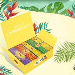 Lipton/立顿 茶包活力唤醒缤纷礼盒装红茶绿茶早餐袋泡茶125包