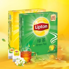 Lipton/立顿 黄牌精选红茶50包+绿茶50包  新老包装随机