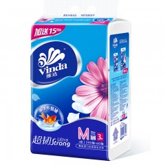 维达 抽纸 超韧3层150抽软抽*3包(中规格)