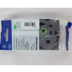 兄弟/Brother  TZe-551 蓝底黑字 24mm标签带 兄弟标签机打印色带