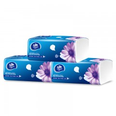 维达(Vinda) V2220 3层-150抽-189*195mm-3包/提-16提/箱 抽纸