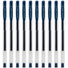 三菱 UM-100 10支装水笔 签字笔UM100 0.5mm中性笔