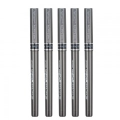 三菱 UB-155耐水性水笔/金属签字笔走珠笔经典黑水笔0.5mm