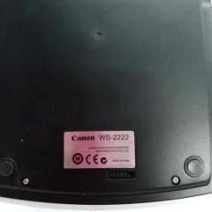 佳能/Canon WS-2222大屏幕太阳能计算器 可调节屏幕 办公计算机