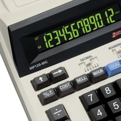 佳能/Canon 打印式计算器MP-120MG 打印加数器MP120-MG计算机