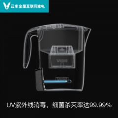 云米   UV杀菌滤水壶家用直饮即滤即饮净水壶 MH1Z-A