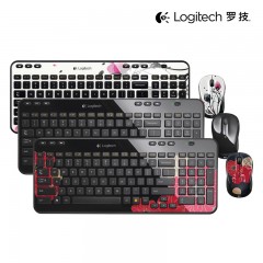 罗技/Logitech  无线键鼠套装 巧克力按键鼠标键盘套件 MK365
