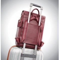 Samsonite/新秀丽 女士真皮双肩背包手提包 B078GBP54M