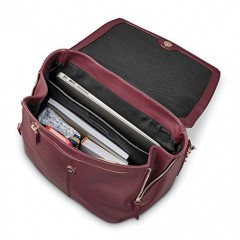 Samsonite/新秀丽 女士真皮双肩背包手提包 B078GBP54M