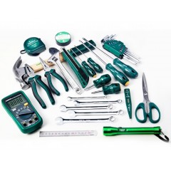 SATA/世达 23件电工高级检修便携式安装多功能维修工具包套装 09555