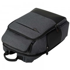 博牌 商务双肩包男17吋电脑包