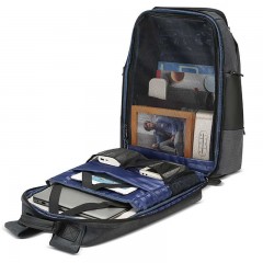 博牌 商务双肩包男17吋电脑包