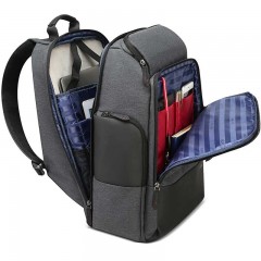 博牌 商务双肩包男17吋电脑包