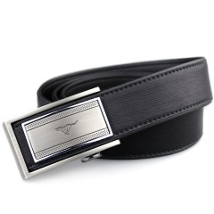 七匹狼皮带 男士内嵌式自动扣真皮皮带牛皮腰带7A1106600