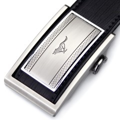 七匹狼皮带 男士内嵌式自动扣真皮皮带牛皮腰带7A1106600