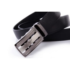 七匹狼 男士自动扣头层牛皮皮带 真皮男裤带 男式腰带7A319188000