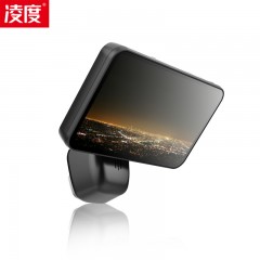凌度 P9电子狗行车记录仪双镜头高清夜视全景24小时监控一体机