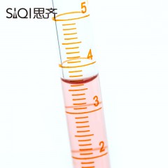 思齐 高硼硅玻璃量筒化学实验仪器 化玻 化学 实验 仪器 5ml