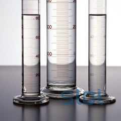 思齐 玻璃量筒 透明玻璃量筒 清晰刻度 实验器材  25ml