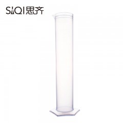 思齐 塑料量筒 实验器材 化学实验室用 带刻度 轻便半透明 2000ml