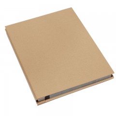 国产 巧印像 牛皮纸面手工DIY相册 粘贴式覆膜相簿影集25页50面