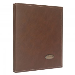 国产 精美皮面相册20张A4插页式影集简约商务素描作品剪贴收集菜谱