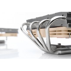 猫头鹰 12cm薄款风扇下吹4热管散热器支持多平台115X AMD  NH-L12S