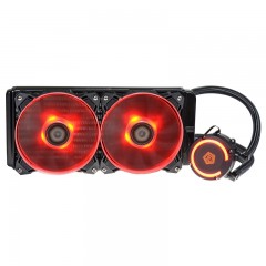 ID-COOLING AURAFLOW 240 RGB光效一体式水冷CPU散热器 240排
