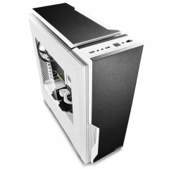 九州风神 公爵 游戏机箱台式电脑主机箱高清侧透水冷机箱黑色/白色