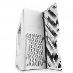 九州风神 公爵 游戏机箱台式电脑主机箱高清侧透水冷机箱黑色/白色