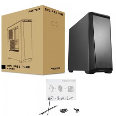 追风者  416PSC主动静音版 中塔全金属水冷静音机箱  PH-EC416PSC_BK