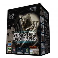 SCYTHE 千石船散热器 6热管 全镀镍 铜底 PWM调速风扇