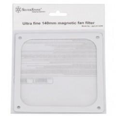 银欣  FF143/14cm磁性防尘网 防尘罩|白色 免螺丝14cm风扇防尘网