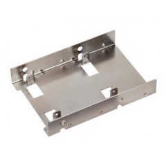 银欣 2.5寸转3.5寸硬盘架 镀镍处理 SSD 硬盘转接架 SDP08