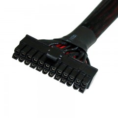 国产 ATX主板供电24Pin延长线 供电线 主板24Pin电源延长线 30cm