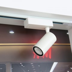 三雄极光 led导轨射灯COB射灯服装射灯光源明智轨道灯明装背景墙灯