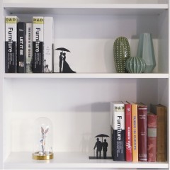 KALA 书立支架创意书档桌面办公装饰书挡伸缩学生书夹复古简约个性书靠