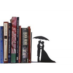 KALA 书立支架创意书档桌面办公装饰书挡伸缩学生书夹复古简约个性书靠