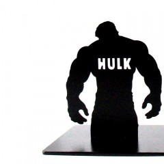 KALA 书立支架创意学生书夹绿巨人简约书靠动漫书挡书板简易桌上铁书架