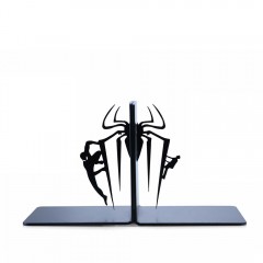 KALA 书立支架创意可爱简约学生书夹桌面办公可伸缩书靠蜘蛛侠书挡书板