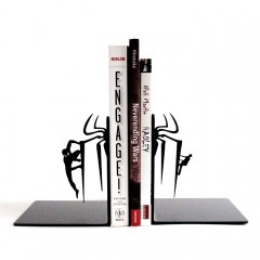 KALA 书立支架创意可爱简约学生书夹桌面办公可伸缩书靠蜘蛛侠书挡书板