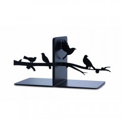 KALA 书立创意简约书挡办公书夹北欧学生桌上书立架铁金属卡通动漫书靠